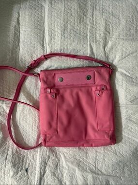 Marc Jacobs Hot Pink Nylon Crossbody Bag